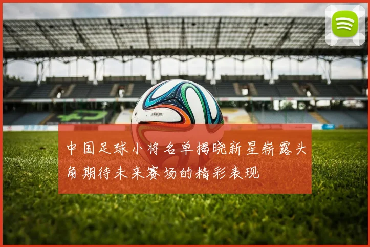 中国足球小将名单揭晓新星崭露头角期待未来赛场的精彩表现